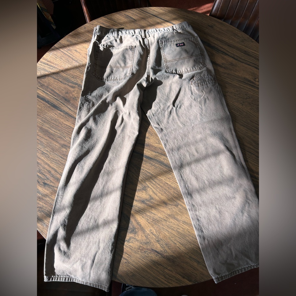 Tan Dickies Work Pants